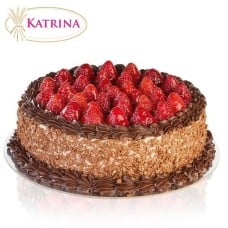Strawberry Devil Chocolate Cake - 1 Kg
