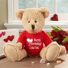 Personalized Birthday Shirt & Teddy Bear