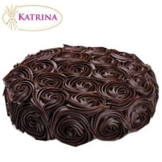 Chocolate Rose Cake - 1 Kg