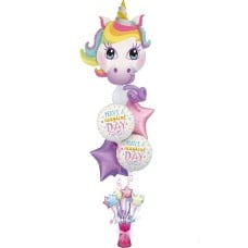 Unicorn Magical Day Balloon Bouquet