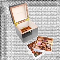 Forrey & Galland Wooden Lacquered Box 27 pcs