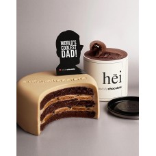 Light Gold Chocolate Cake & Hei Ice Cream