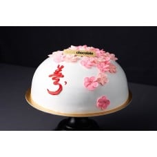 The White Chocolate Durian Longevity Cake