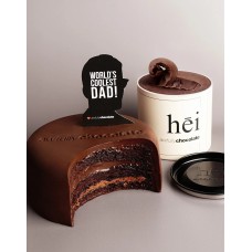 The Very Dark Chocolate Cake & Hei Ice Cream