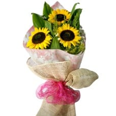 3 Sunflowers Bouquet