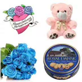 Blue Roses Royal Package