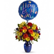 Birthday Premium Assorted Flowers Bouquet