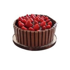 Strawberry Kit Kat Chocolate Cake (9 inches)