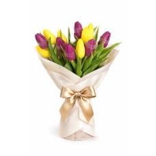 Triple Phalaenopsis Potted Violet Orchid