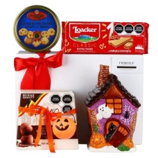Haunted House Cookie Jar & Treat Gift Box