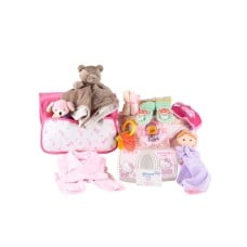 Baby Pink Deluxe Basket
