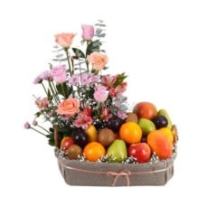 Fruit and Flower Arrangement