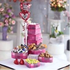 "My Heart is Yours" Gift Tower with Imported Chocolates