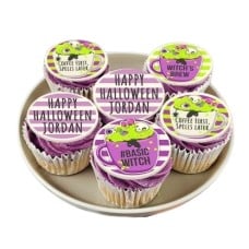 12 #halloween cupcakes