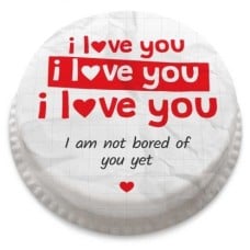 love love love cake (letterbox gift cakes(serves2-4))