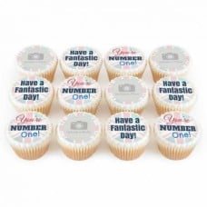 12 No.1 Man Cupcakes