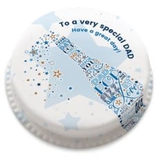 champagne dad cake (letterbox gift  cake(serves 2-4))