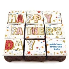 Happy Father's Day Brownies