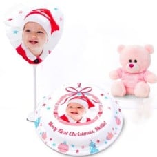 pink christmas gift set (Letterbox Cake Set (M) Serves 2)