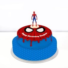 Spiderman Cake (Single Tier (P) (Serves 10))