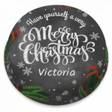 Christmas Chalkboard Cake (letterbox gift cake (serves 2-4))