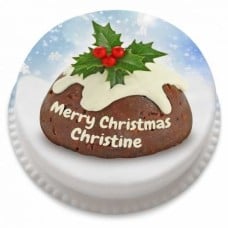 Christmas Pudding Cake (letterbox gift cake (serves 2-4))