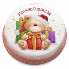 Teddy Gifts Cake (letterbox gift cake (serves 2-4))