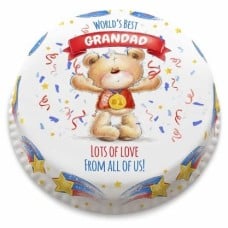 grandad ted cake (letterbox gift  cake(serves 2-4))