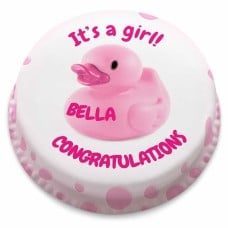 Pink Duck Cake (Small Party Cake (Serves 10-12))