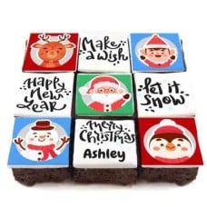 9 Colourful Brownies