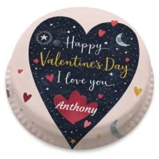 Celestial Love Cake (letterbox gift cake (serves 2-4))