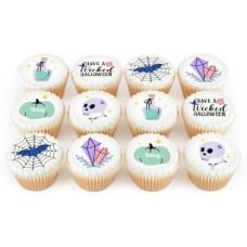 12 monster halloween cupcakes