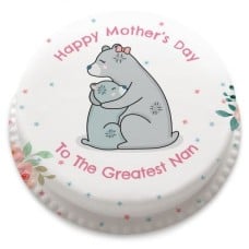 Mother's Day Mamma Bear Cake (letterbox gift cake (serves 2-4))