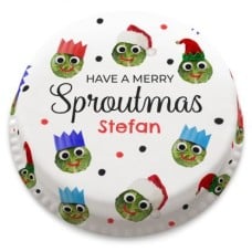 Brussel Sprouts Cake (letterbox gift cake (serves 2-4))