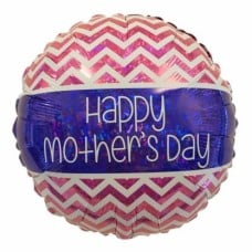 Mother's Day Chevron Balloon