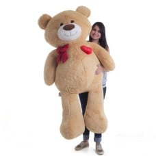 Giant Teddy Bear 1 Meter And 50 Cm - Passionate Caramel