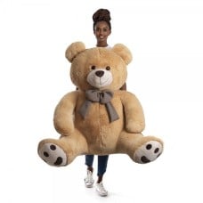 Giant Teddy Bear 1 Meter And 25 Cm - Xavier Doce De Leite