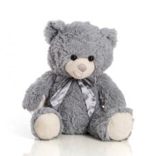 Stuffed Bear 37 Cm - Gray Hector