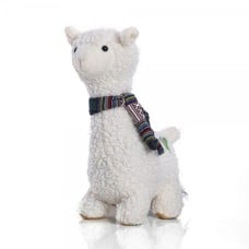 Plush Llama 30 Cm - With Pearl Embroidery Cactus