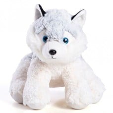 Plush Dog 29 Cm - Gael Husky Gray