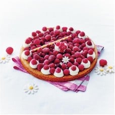 Raspberry Shortbread Tart