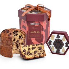 Panettone Chocolate Drops With Candies 840G