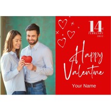 Personalized Valentienes Card