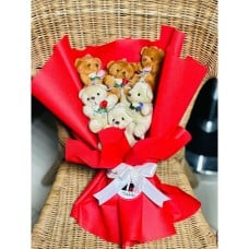Soft Plush TeddyBears Bouquet