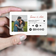 Personalized with name wallet card