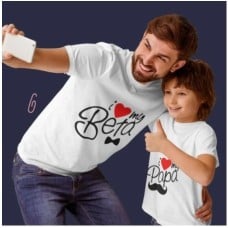 Best Dad & Son T-Shirts Personalized