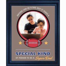 super dad poster frame gift