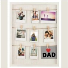 Dad Hangging Pictures Frame