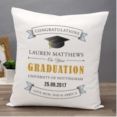 Graduation Personalized Message Pillow