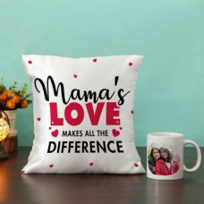 mumy's love pillow & mug